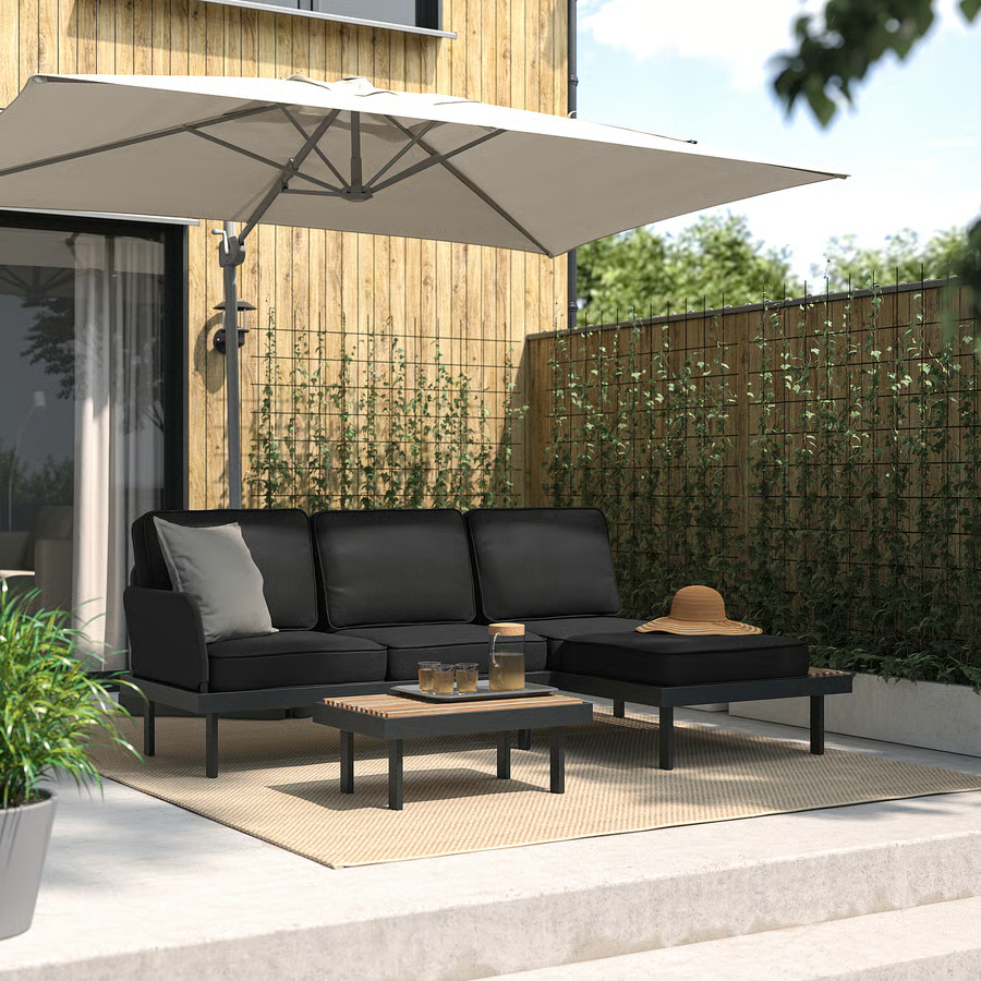 Sombra Lounge Set – 3-Seater Outdoor Comfort