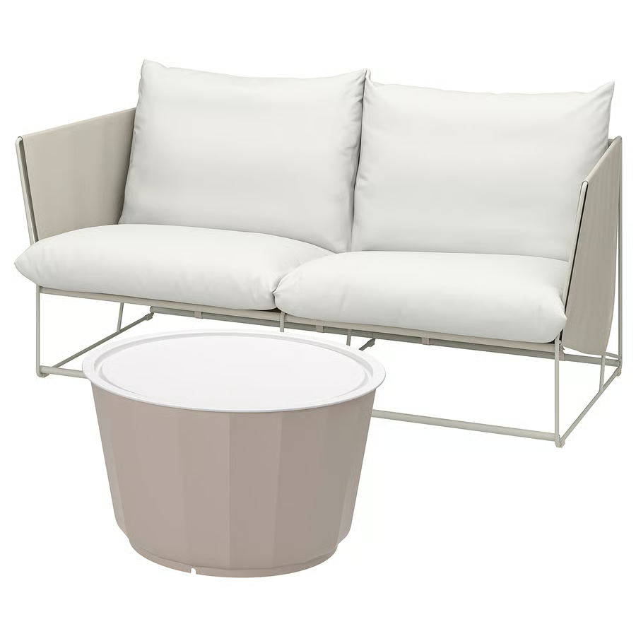 Sandhaven – 2‑Seater Outdoor Lounge Set