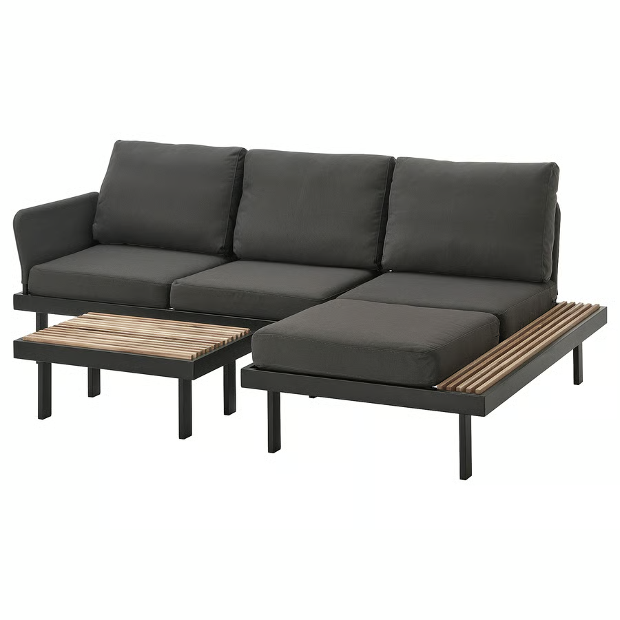 Sombra Lounge Set – 3-Seater Outdoor Comfort